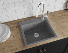 Кухонна мийка Bodrum 510 grey Miraggio
