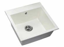 Кухонна мийка Bodrum 510 white Miraggio