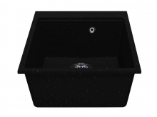 Кухонна мийка Lagoon 420 black Miraggio