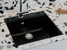 Кухонна мийка Lagoon 540 black Miraggio
