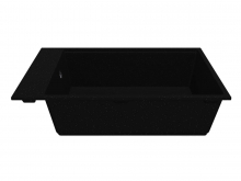 Кухонна мийка Lagoon 760 black Miraggio