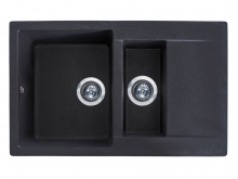 Кухонна мийка Lapas black Miraggio