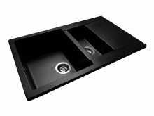 Кухонна мийка Lapas black Miraggio