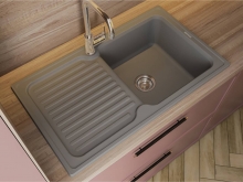 Кухонна мийка Orlean grey Miraggio