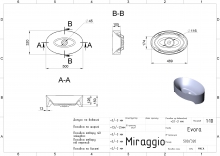 Умивальник Evora Miraggio