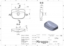 Умивальник Lifou Miraggio