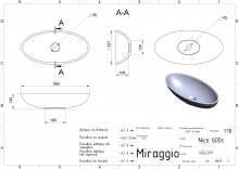 Умывальник Nice Miraggio