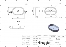 Умивальник Rome Miraggio