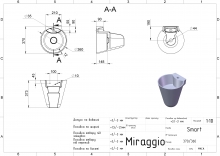 Умивальник Smart Miraggio