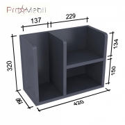 Надставка для стола NS-5 німфея альба Loft Design