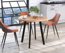 Стіл обідній круглий Лерой Loft Design