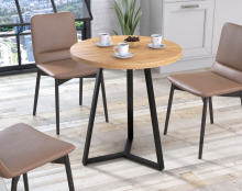 Стіл обідній круглий Трікс D700 Loft Design