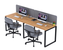 Письменный стол двойной Open Office ND2-135х70 Loft Design