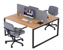 Письмовий стіл подвійний Open Office ND2-160x140 Loft Design