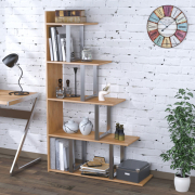 Стелаж приставний L-160 сріблястий Loft Design
