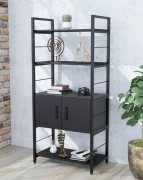 Стеллаж офисный L-155 с дверцами Loft Design