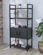 Стелаж офісний L-155 з дверцятами Loft Design