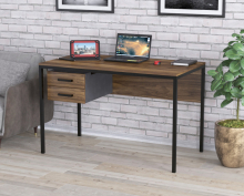 Письмовий стіл L-2p з 2 шухлядами Loft Design