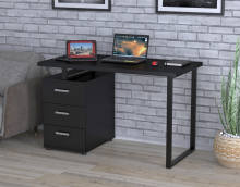 Письменный стол L-27 черный Loft Design