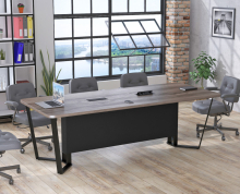 Конференц стол V-240 с розетками Loft Design