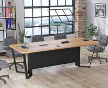 Конференц стол V-240 с розетками Loft Design