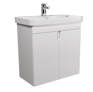 Тумба для ванної з умивальником 70-U (River 70) Simple White Мойдодир