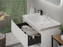 Тумба для ванної з умивальником 80 Idea Amata Air Sanwerk