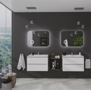 Тумба для ванної з умивальником 80 Idea Amata Air Sanwerk