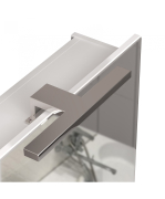 Зеркальный шкаф в ванную комнату ЗШ-60 с LED подсветкой Сорренто Мойдодыр