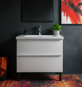 Тумба для ванної з умивальником 65-U (Fenova 65) Grin Мойдодир