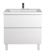 Тумба для ванної з умивальником 80-U (Fenova 80) Grin Мойдодир