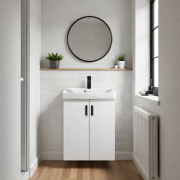 Тумба для ванної з умивальником 55-U (River 55) Idea Мойдодир