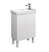 Тумба для ванної з умивальником 55-U (Dana 55) Perl Мойдодир