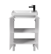 Тумба для ванної з умивальником 55-U (Dana 55) Perl Мойдодир