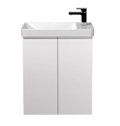 Тумба для ванної з умивальником 55-U (Dana 55) Perl Мойдодир