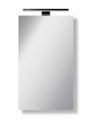 Дзеркальна шафа в ванну кімнату з LED Black підсвіткою 41 Руна Мойдодир