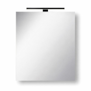 Дзеркальна шафа в ванну кімнату з LED Black підсвіткою 54 Руна Мойдодир