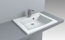Умивальник Michelle 600 Matt Fancy Marble