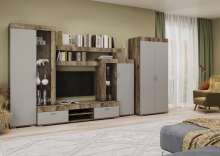 Шафа 900 Марк дуб флагшток / шиншила сіра Сокме