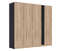 Шкаф 4Д Тео дуб артизан Світ Меблів