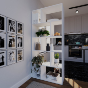 Стелаж Тетріс німфея альба Світ Меблів