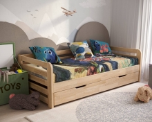 Кровать Немо 80x190 дуб Арбор Древ