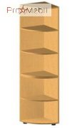 Стеллаж угловой BU509 Бюджет Roko