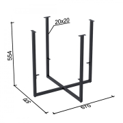 Журнальний стіл D-60 Loft Design