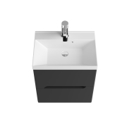 Тумба для ванної з умивальником підвісна Rin 50 Rubicon Fancy Marble