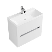 Тумба для ванной с умывальником подвесная Rin 70 Rubicon Fancy Marble