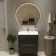 Тумба для ванной с умывальником подвесная Smith Fina Line 700C Fancy Marble