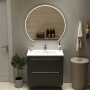 Тумба для ванної з умивальником підвісна Smith Fina Line 800C Fancy Marble