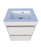 Тумба для ванної з умивальником підвісна Fiji-2 50 (Bali) Beatrice Fancy Marble