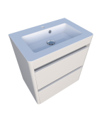 Тумба для ванної з умивальником підвісна Fiji-2 60 (Bali) Beatrice Fancy Marble